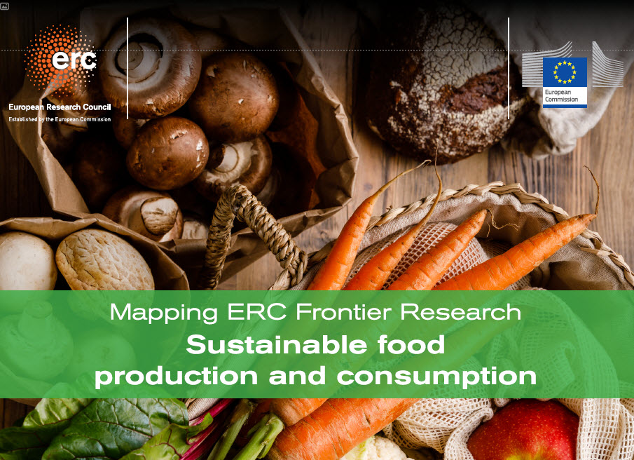 Mapping ERC frontier research sustainable food production and consumption Mapping ERC frontier research sustainable food production and consumption