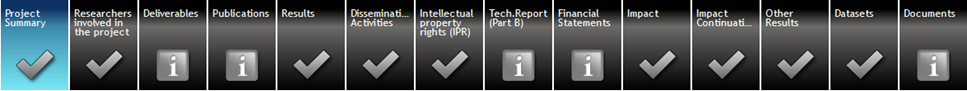different tabs