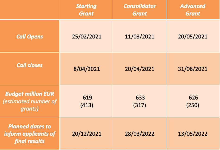 erc grant