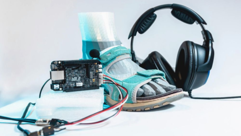 listening to footsteps