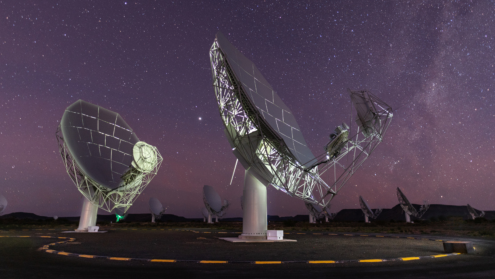 Meerkat telescope