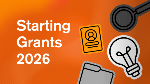 Visual for the press release of the Starting Grants 2026