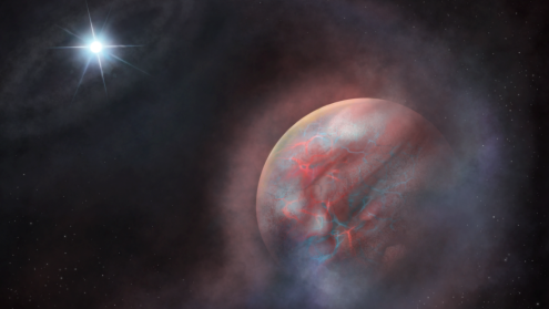 planet and star