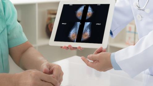 Cover image of Towards a better way of treating triple-negative breast cancer