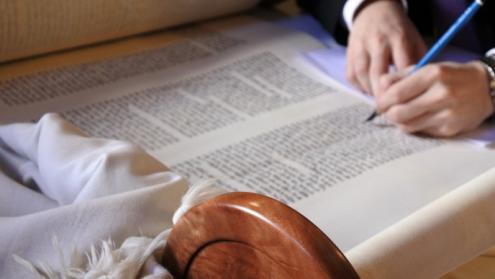 Cover image of Shaking hands with the authors of the Bible