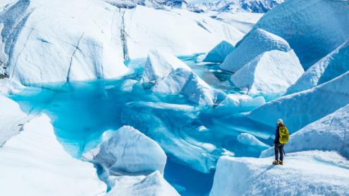 Cover image of World’s glaciers melting faster this century