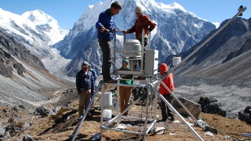 Cover image of Characterising the water tower of Asia