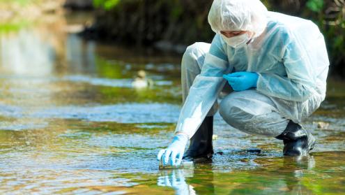 Cover image of Cleaner, more efficient way to degrade the micropollutants in our waters