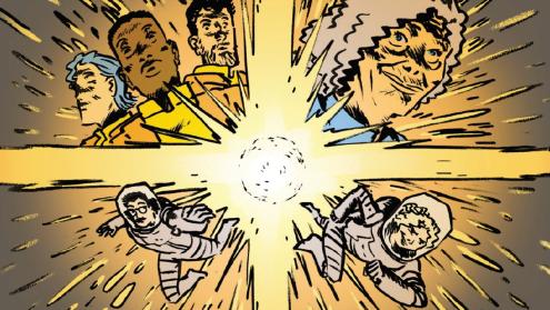 Cover image of See also the webcomic: Estrella, based on José Cernicharo Quintanilla, Christine Joblin's and José Ángel Martín-Gago's project NANOCOSMOS