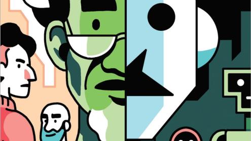 Cover image of See also the webcomic: You, Robot, based on Emily Cross' project SOCIAL ROBOTS