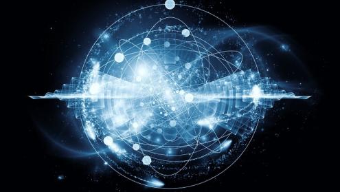 Cover image of Research reveals new exotic quantum phenomena in atom-nanophotonics interfaces