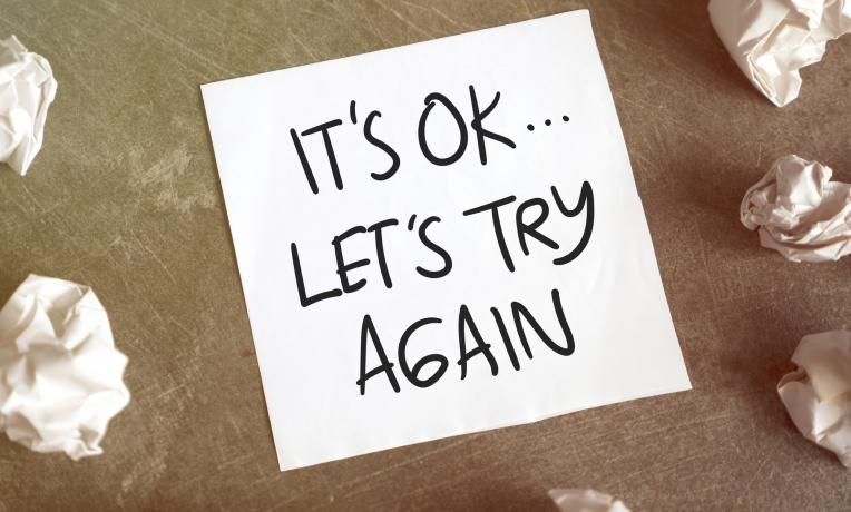 It’s always too soon to quit: Reapplying for an ERC grant It’s always too soon to quit: Reapplying for an ERC grant