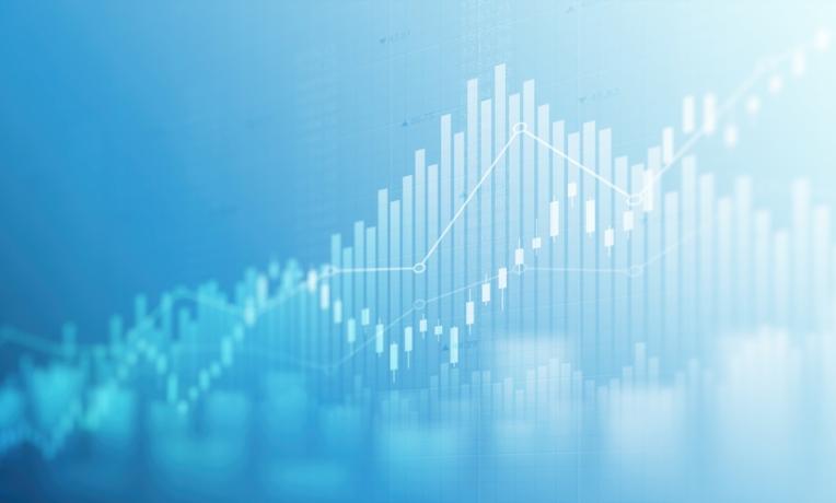 Abstract Financial chart Abstract Financial chart