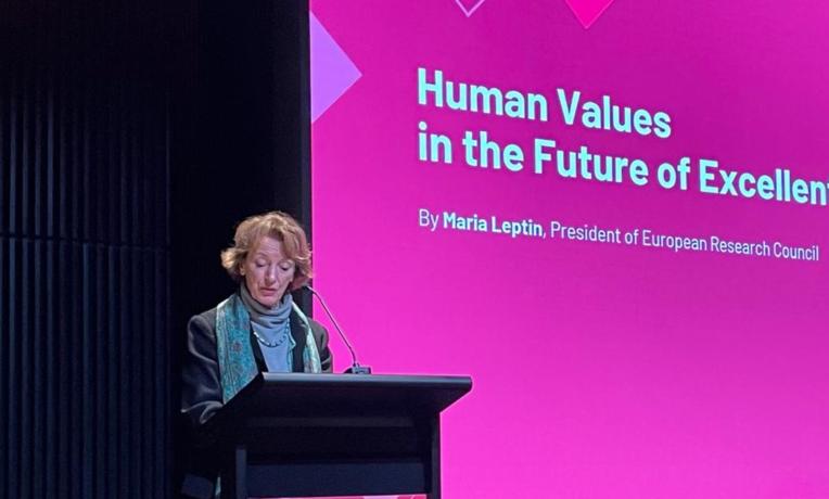 ERC President’s speech 'Human Values in the Future of Excellent Research'