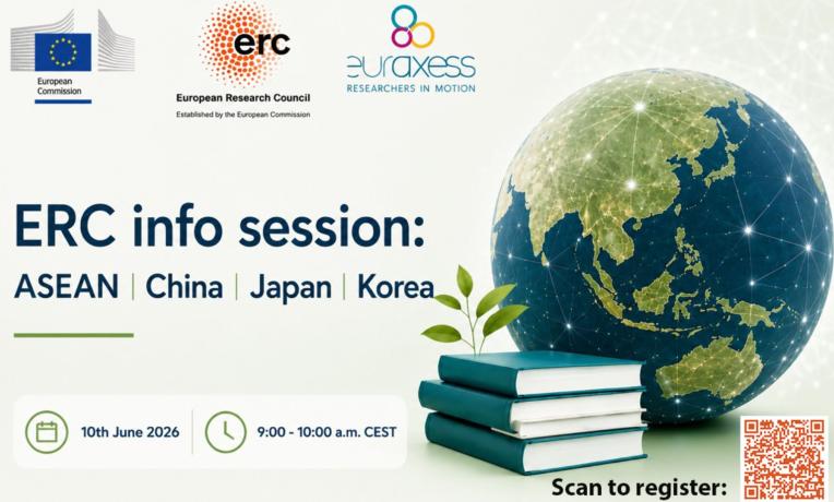EURAXESS ASEAN China Japan and Korea info session on ERC grants