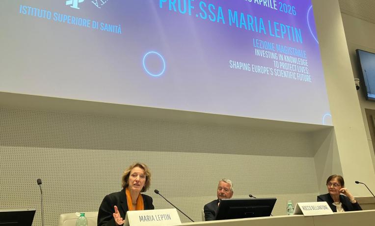 Maria Leptin speech in Rome