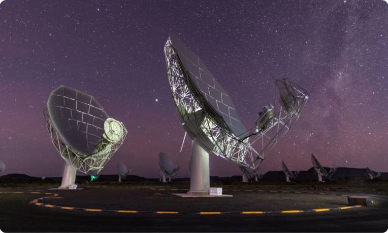 Meerkat telescope