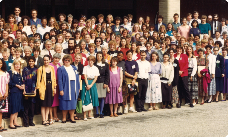 Baltimore meeting group portrait, 1992