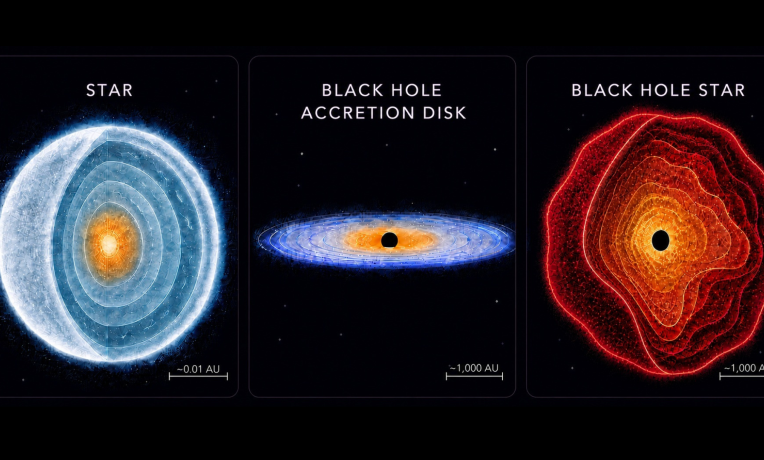 Stars - Black Holes - Black Hole Stars 