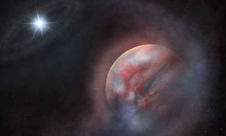 planet and star