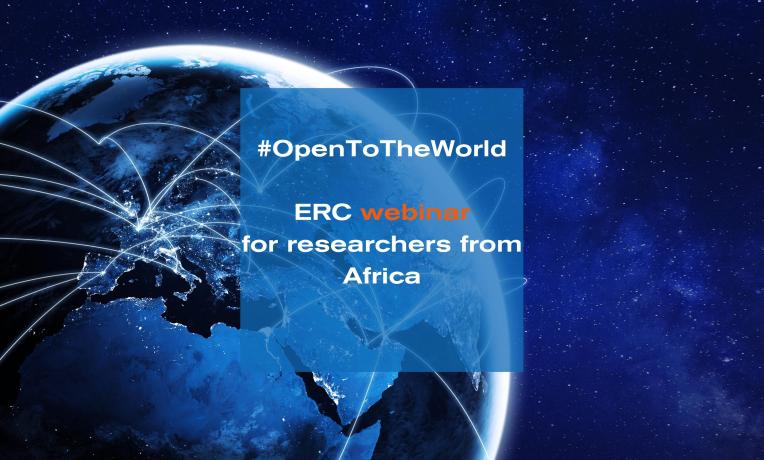 Cover image of ERC Webinars for Researchers from Africa Cover image of ERC Webinars for Researchers from Africa