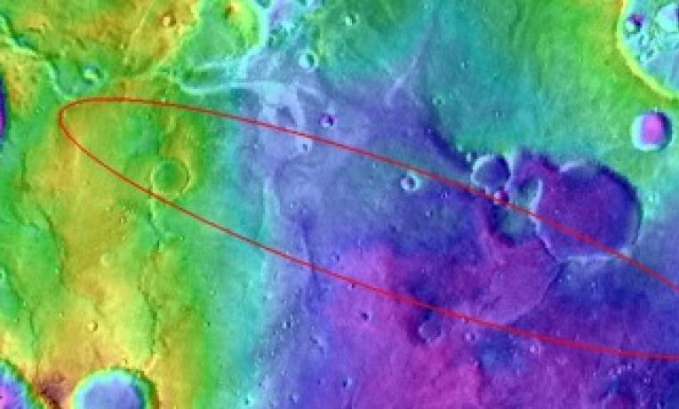 Cover image of Mars landing site picked by an ERC grantee from University of Lyon Cover image of Mars landing site picked by an ERC grantee from University of Lyon
