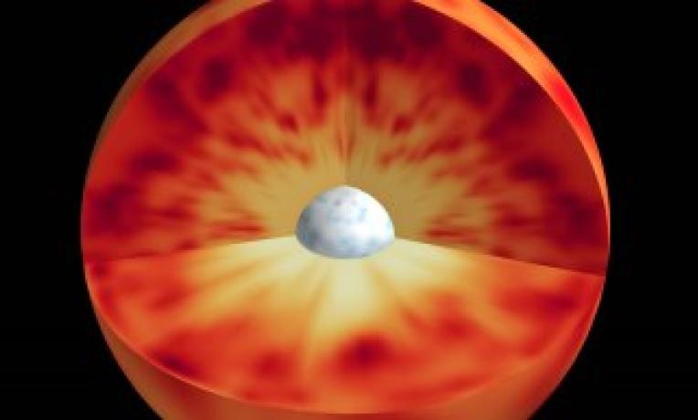 Cover image of Asteroseismology shakes up theory of stellar evolution