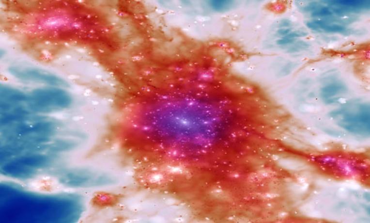 Cover image of The cosmic threat that binds our universe