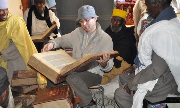 Cover image of Ancient manuscripts in Ethiopia: preserving an historical and cultural heritage    