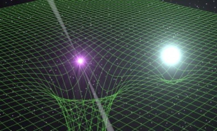 Cover image of A heavyweight for Einstein: Probing gravity where no one has done it before Cover image of A heavyweight for Einstein: Probing gravity where no one has done it before