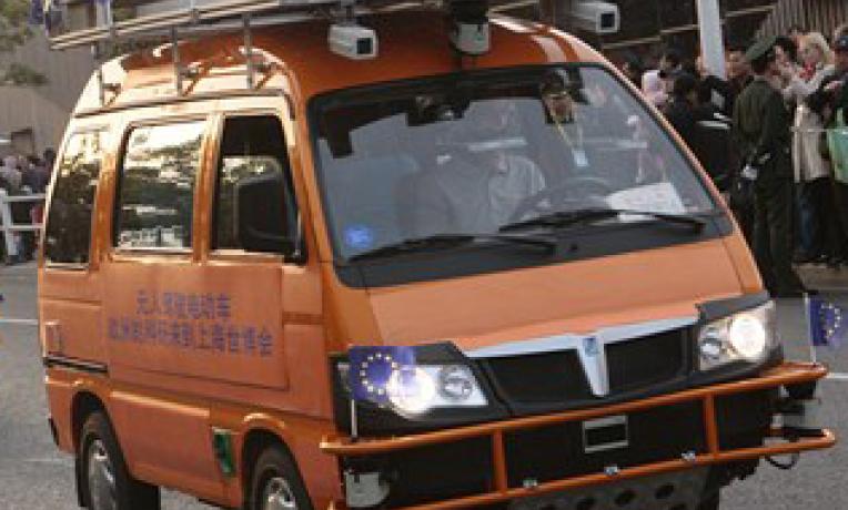 Cover image of From Europe to China: 13,000km pioneering expedition with driverless vans led by an ERC grantee reached end goal Cover image of From Europe to China: 13,000km pioneering expedition with driverless vans led by an ERC grantee reached end goal
