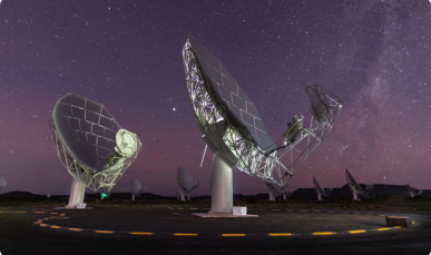 Meerkat telescope