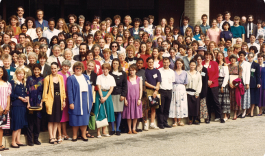Baltimore meeting group portrait, 1992