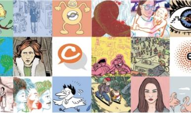 Cover image of Research stories - from webcomics to local bookstores Cover image of Research stories - from webcomics to local bookstores