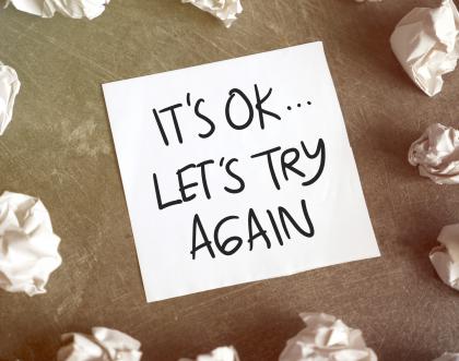 It’s always too soon to quit: Reapplying for an ERC grant It’s always too soon to quit: Reapplying for an ERC grant