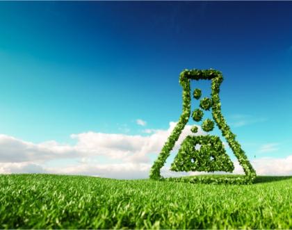 Cover image of Turning carbon dioxide waste into carbon building blocks