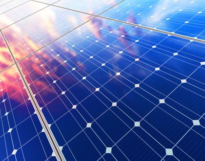 Cover image of Luminescent leap forward: Maximising the efficiency of solar panels in bad weather