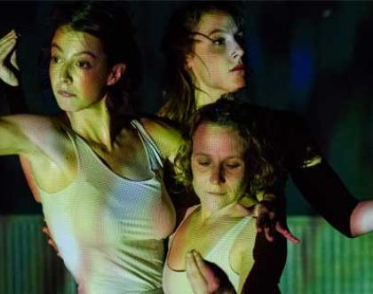 Cover image of The dancing particles