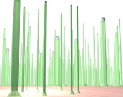 Cover image of Throwing light on to nanowires