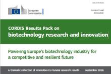 CORDIS results pack on biotechnology research and innovation