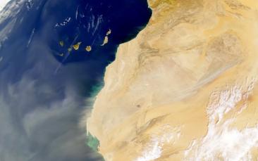 Cover image of The tiny specks of dust that have a big impact on the climate