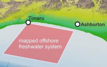 Cover image of Fresh water below the sea floor