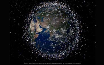 Cover image of Making space a safer place for satellites and spacecraft 