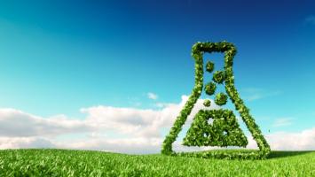 Cover image of Turning carbon dioxide waste into carbon building blocks