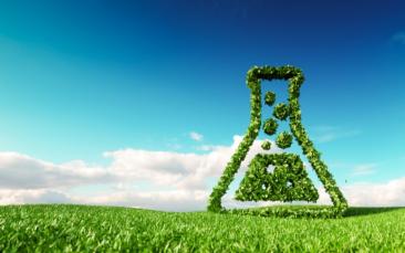 Cover image of Turning carbon dioxide waste into carbon building blocks