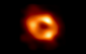 Cover image of Astronomers reveal first image of the black hole at the heart of our galaxy