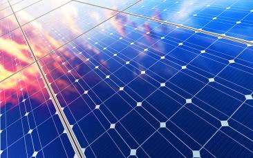 Cover image of Luminescent leap forward: Maximising the efficiency of solar panels in bad weather