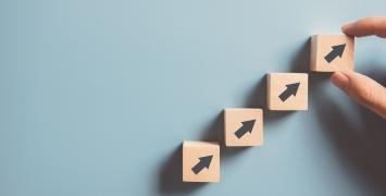 Business concept growth success process