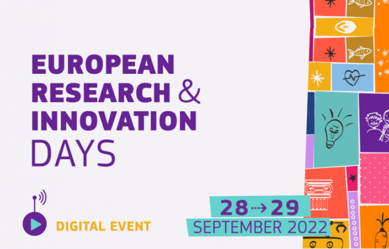 Cover image of European Research and Innovation days 2022