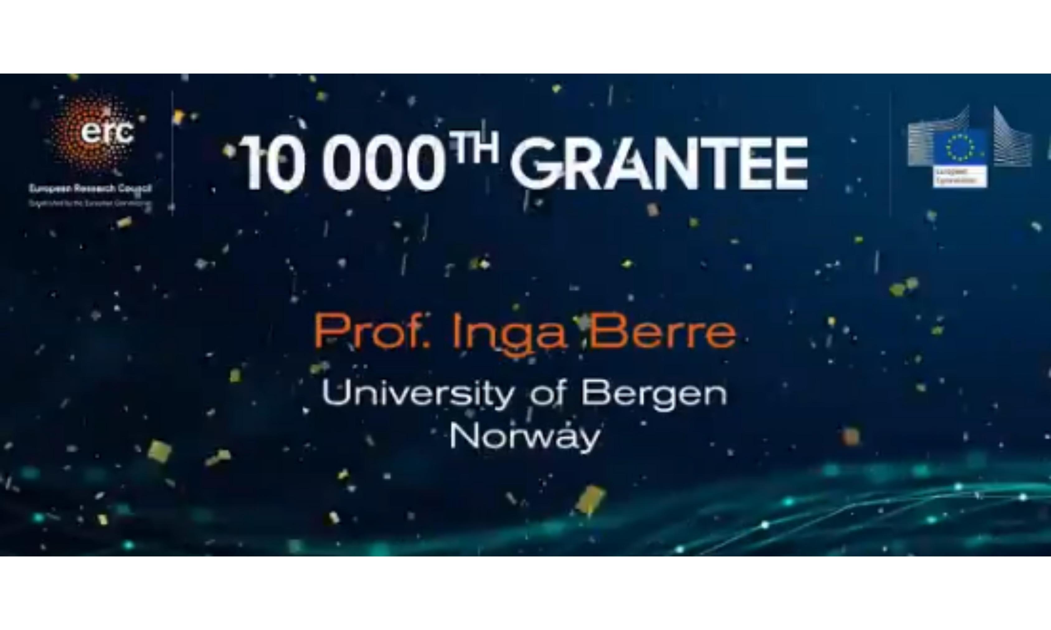 Cover image of European Research Council funds 10 000th researcher